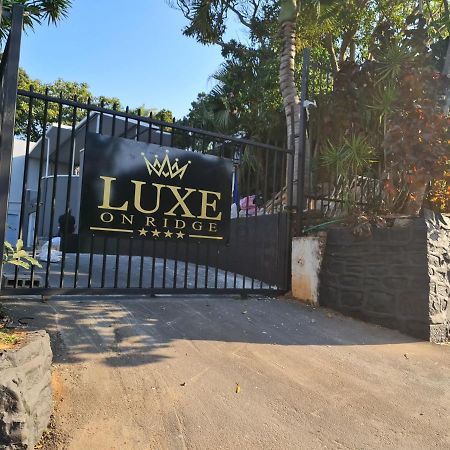 Luxe On Ridge Boutique Hotel Durban Exterior foto